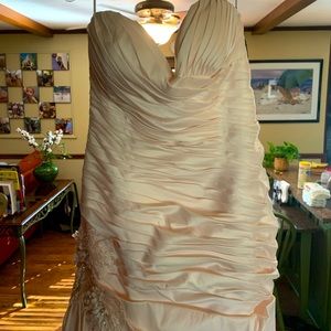 Maggie Sottero Blush Wedding Gown